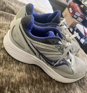 Saucony Womens Cohesion 14 Gray Running Shoes Sneakers thumbnail 1