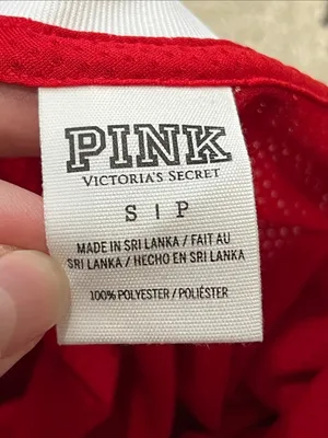 PINK Victoria's Secret Ohio State Jersey Tee with White Trim thumbnail 5