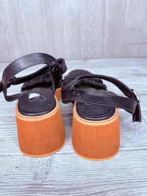 Nwt urban outfitters Rocket Dog Emily Platform Heel chunky heels shoe sandal 8.5 thumbnail 7