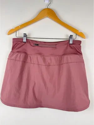 Free Fly Bamboo-Lined Breeze Skort Dusty Rose Mauve Athletic Tennis Size M thumbnail 6