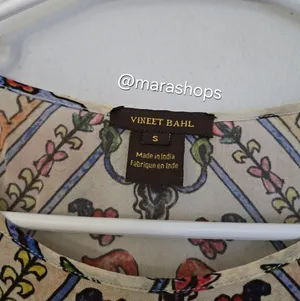 Anthropologie Vineet Bahl Meknes Embroidered Shirt Top thumbnail 5