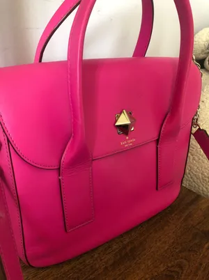 Kate Spade Hot Pink Crossbody Purse thumbnail 2