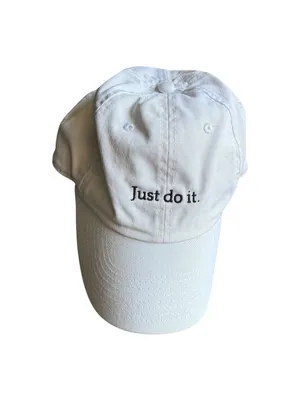 Nike Just Do It White JDI Cap Athletic Athlesure thumbnail 2