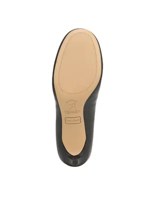 NWT Franco Sarto Womens Kamari Pump Low Heel J8421L1 Black Leather 7.5M thumbnail 4