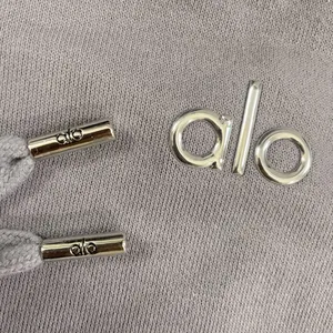 NWT Alo Yoga Special Edition Accolade Hoodie Fog Color SOLD OUT Color Size S thumbnail 5