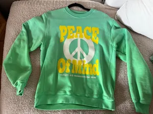 OUT OF STOCK peace of mind sweatshirt thumbnail 1