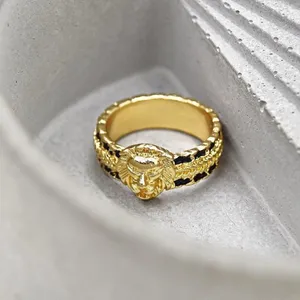 Gold Lion Ring thumbnail 3
