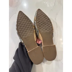BIRDIES The Dove Gold Sequin Mules Size 7.5 thumbnail 5