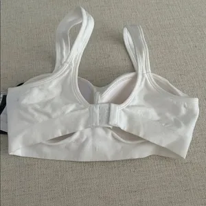 Truekind Daily Comfort Wireless Shaper Bra, White, Size Small, NWT thumbnail 2