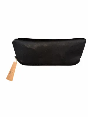 SKIMS Black Neoprene Logo Pouch thumbnail 2