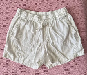 Old Navy White Linen Pants thumbnail 2