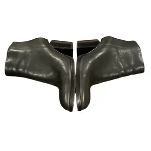 Alexander Wang Ladies Black Leather Cut Out Block Heel Ankle Bootie Shoes 6.5 thumbnail 5