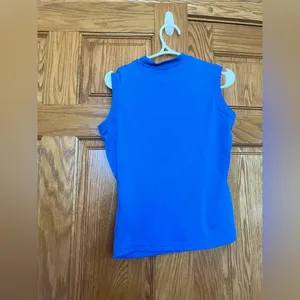 Nike - Dri-Fit Blue Sleeveless Athletic/Muscle Tank thumbnail 3
