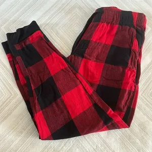 Old Navy Women’s Red & Black Check Pajama Pants - Size S thumbnail 1