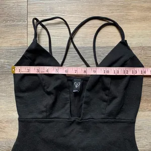 Windsor Black Bodycon Spaghetti Strap Mini Dress S thumbnail 4