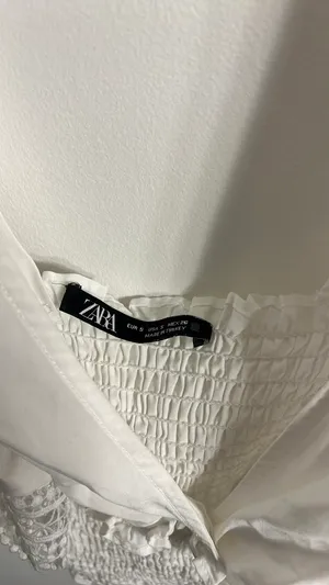 ZARA White Top Cropped thumbnail 2
