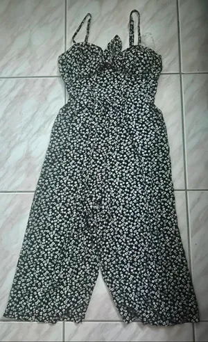Women's Floral Jumpsuit - Size M thumbnail 1