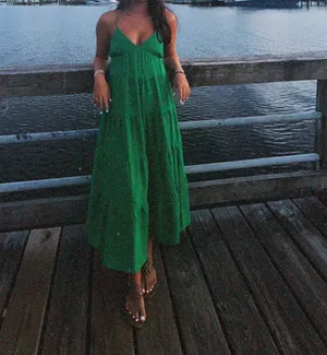Green maxi dress  thumbnail 2