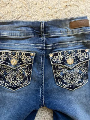 Wild Flower Flared Jeans thumbnail 3