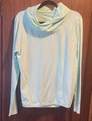 lululemon athletica Light Green Long Sleeve Top thumbnail 1