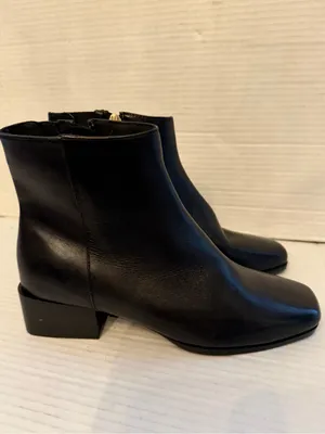 Easy Spirit Sydney Leather block heel ankle dress Boots size 5 $165 thumbnail 2