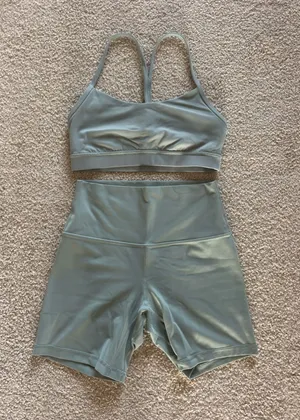 Lululemon Sage green set thumbnail 1