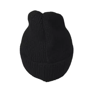 Unisex Knit Cap Beanie Double Layer Winter Hat Black NEW Outdoor Gorpcore OS‎ thumbnail 3