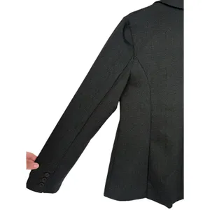 Liverpool Los Angeles Herringbone Ponte Knit Fitted Blazer Jacket Gray Sz‎ Large thumbnail 12