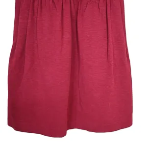 J. Crew Factory Womens M Daybreak Dress with Pockets in Burgundy thumbnail 6