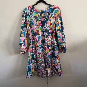 NWT new the GET print mix mini dress size small S thumbnail 2