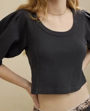 Aerie puff sleeve top  thumbnail 1