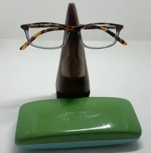 Kate Spade Blue & Tortoise Shell Prescription Glasses Frames with Green Case thumbnail 1