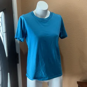 Madewell blue short sleeve t-shirt thumbnail 2
