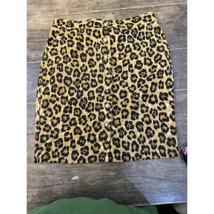 Lauren By Ralph Lauren Button Front Pencil Straight Skirt Linen Size 12 thumbnail 2