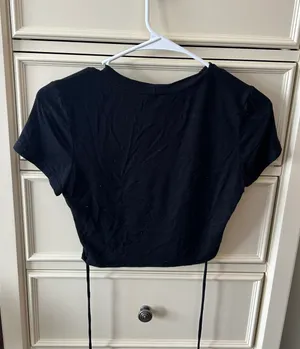 Windsor Motorcycle Graphic Cropped Tee thumbnail 3