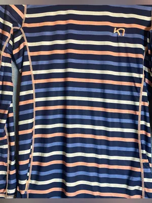 KARI TRAA Sjølvsagt Long sleeve multi color women’s top‎ size large thumbnail 6