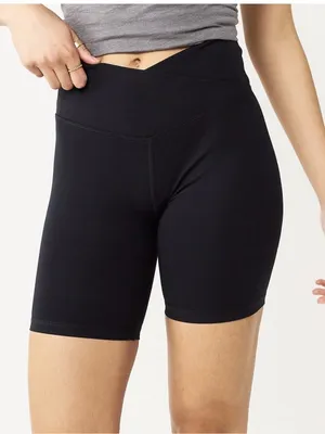SO The Sporty Black Crossover Bike Shorts XS thumbnail 1