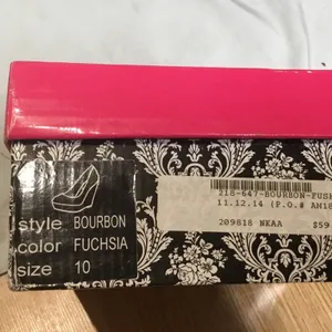 Privileged Women's Bourbon Sequin Wedge Pump Color Fuchsia thumbnail 9