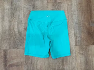 TLF Green Seamless Biker shorts Size M thumbnail 2