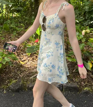 LA Hearts Mini Dress Floral thumbnail 1
