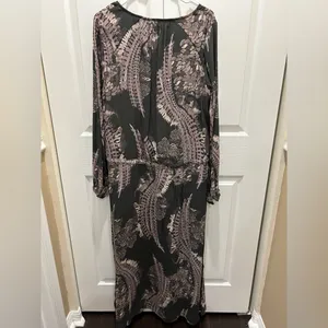 FREE PEOPLE Out Of The Woods Dress With Side Splits Size Medium thumbnail 7