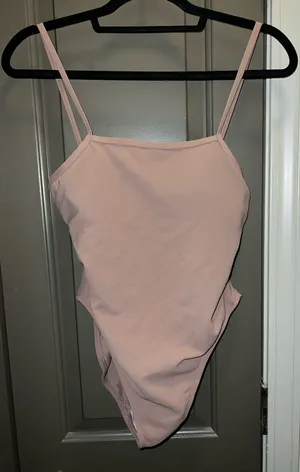 Wilo one piece swimsuit Pink thumbnail 1