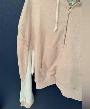 Wildfox Milk Run Women’s Cream & White Hoodie Size Small thumbnail 4