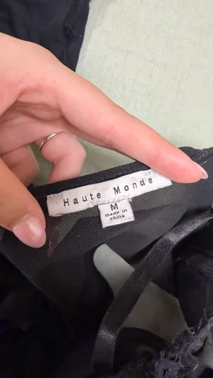 Black bralette Size M thumbnail 2