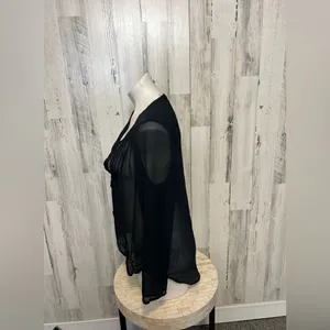 Black blouse Black Size L thumbnail 2