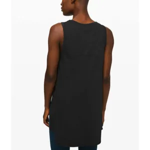 LULULEMON Long For Length Workout Tank‎ Black XS thumbnail 2