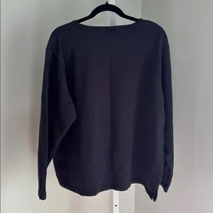 Decorated Originals Blue Holiday Sweatshirt Embroidered Bedazzled Design Sz XXL thumbnail 4