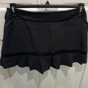 Nike Super Cute EUC Tennis Golf Pickleball skirt skirt black Medium 🥰 thumbnail 3
