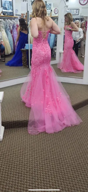 Prom Dress Pink Size 2 thumbnail 3