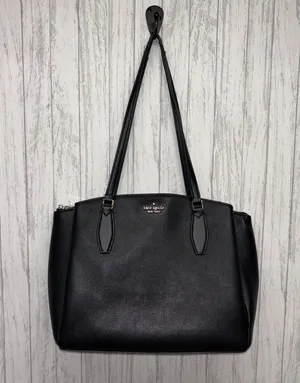 Women’s Kate Spade Monet Large Triple Tote Black Flawed thumbnail 1